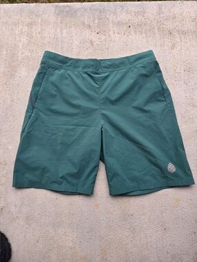 Stio Men's Teal Green Athletic Shorts
